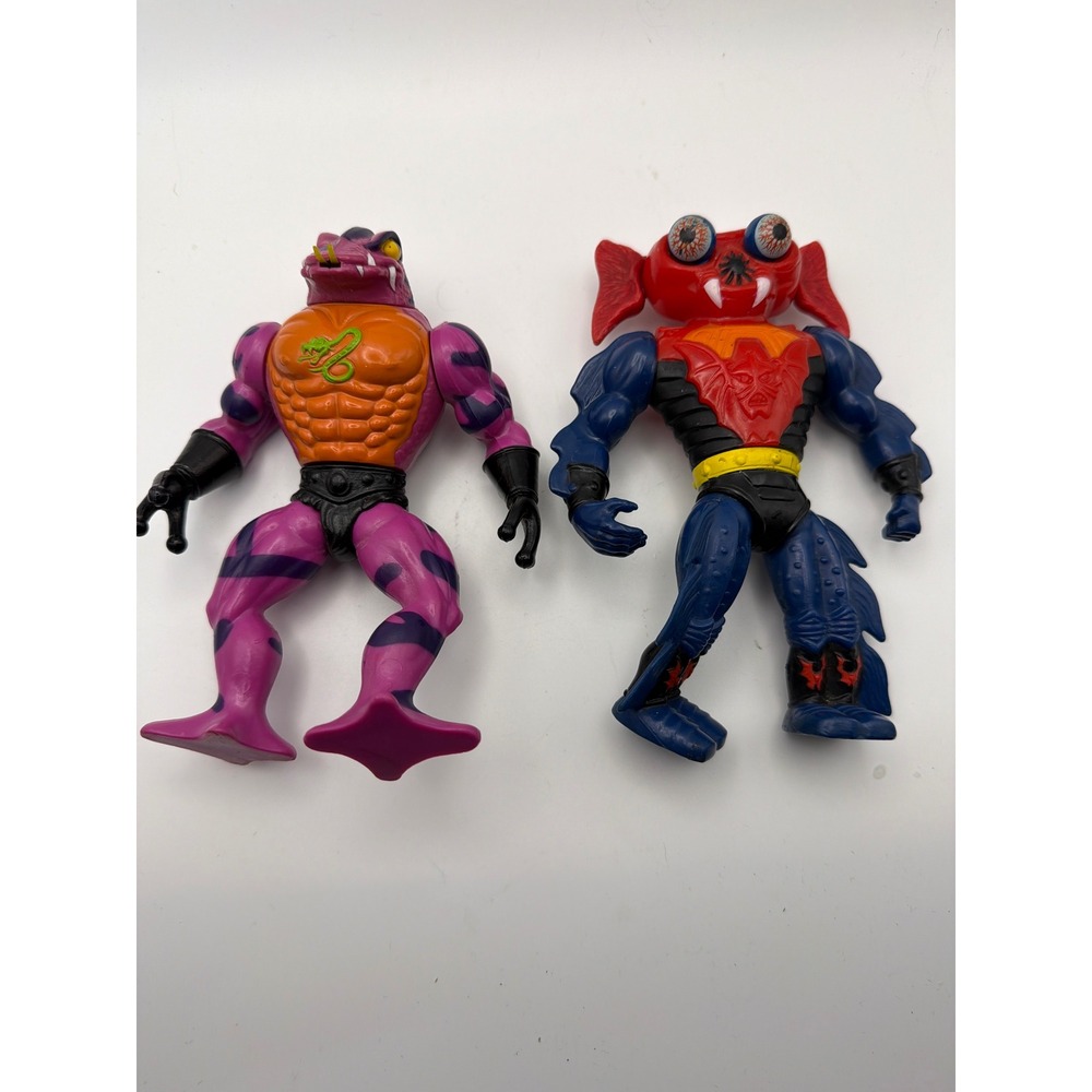 Vintage 1984 Masters of the Universe Collectors Case & Action Figure Lot Mattel - Picture 9 of 16